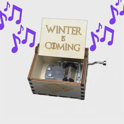 Game of Thrones Opening Credits Theme Tune Hand Cranked Music Box