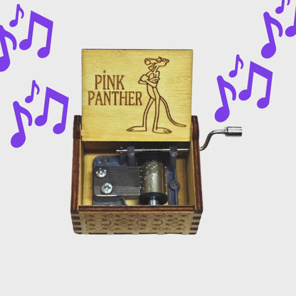 The Pink Panther Theme Tune Hand Cranked Music Box